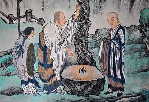 禅宗初祖至六祖师徒间传授道法,常付衣钵为信,所以被称为